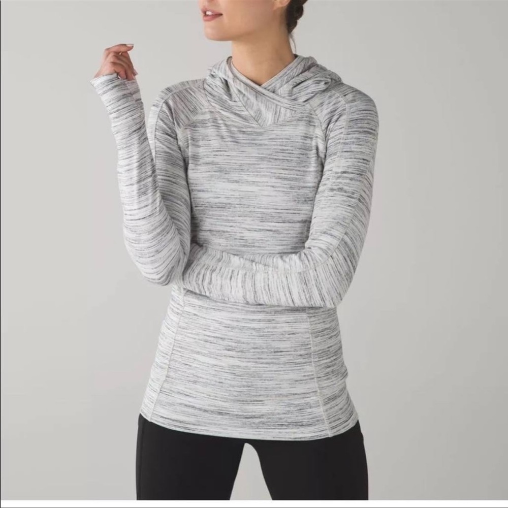 Lululemon Think Fast Hoodie in Space Dye